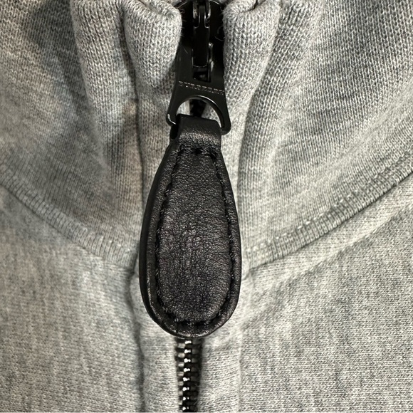 Burberry authentic men’s zip down sweater Gray - Picture 4 of 13